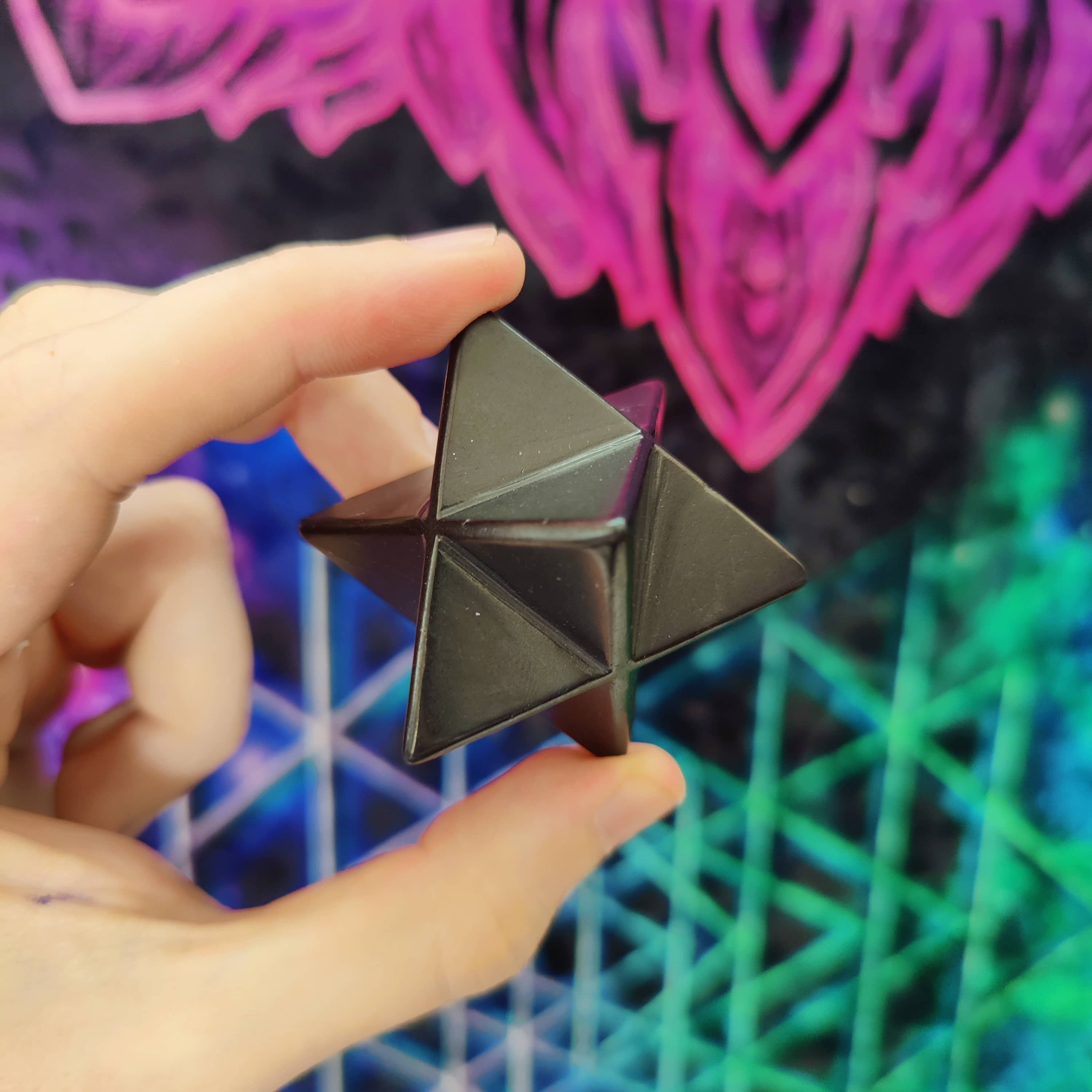 #184 Shungite Merkaba - PrimalAlchemy