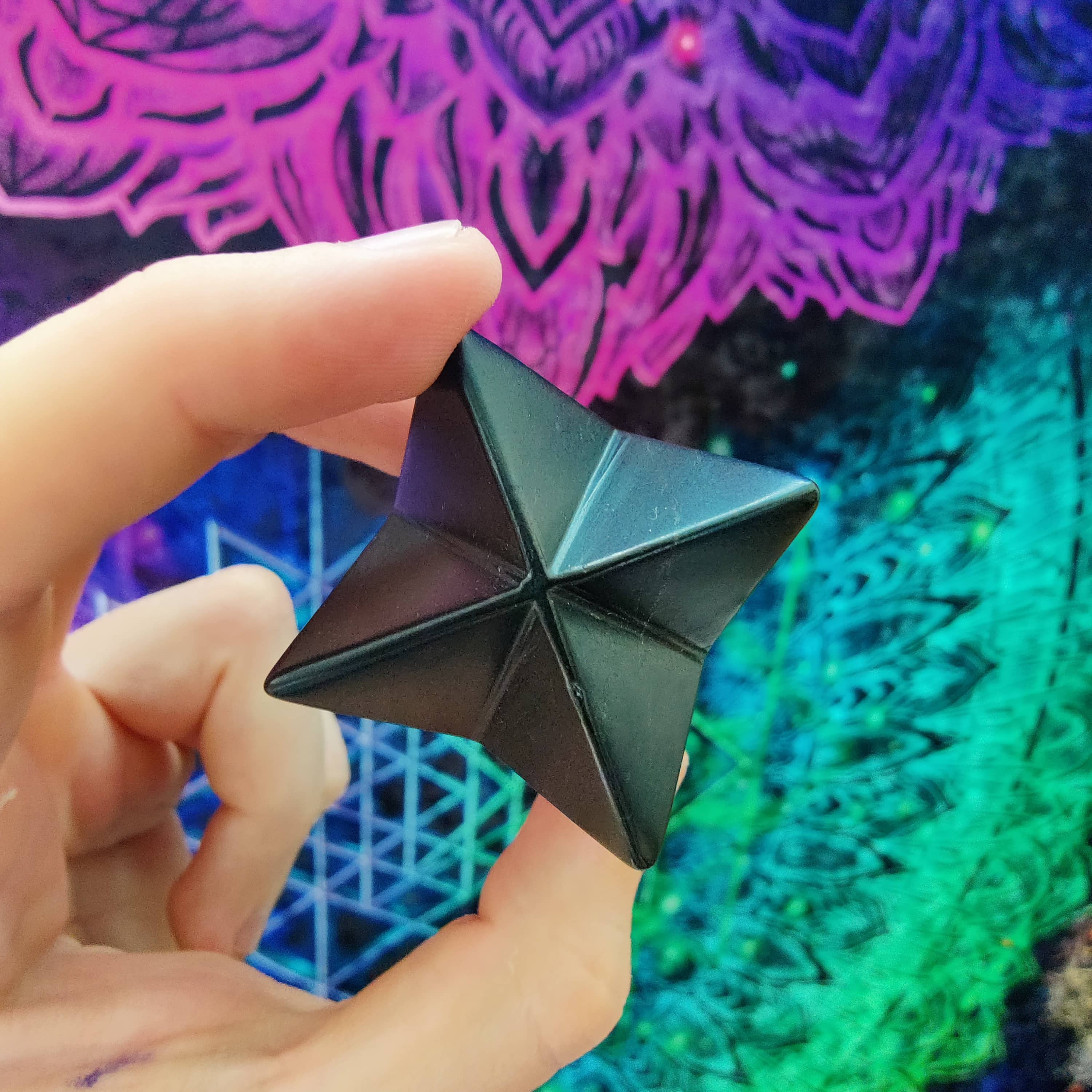 #184 Shungite Merkaba - PrimalAlchemy