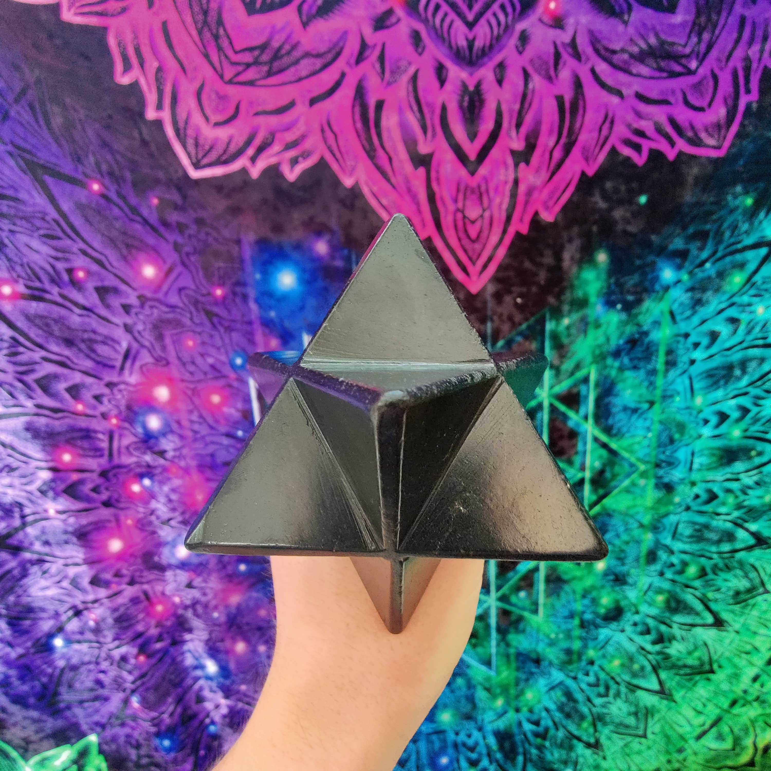 #185 Shungite Merkaba - PrimalAlchemy