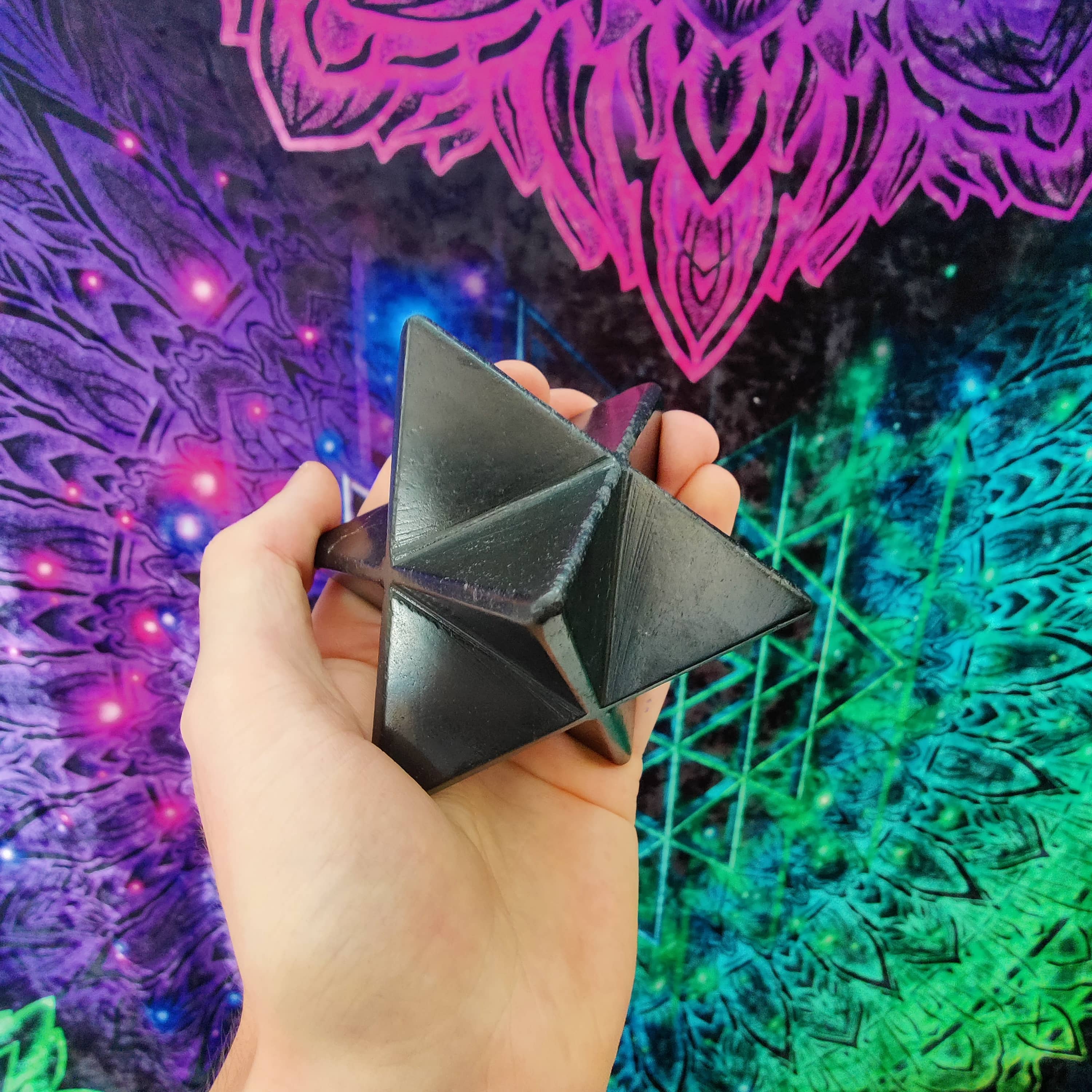 #185 Shungite Merkaba - PrimalAlchemy