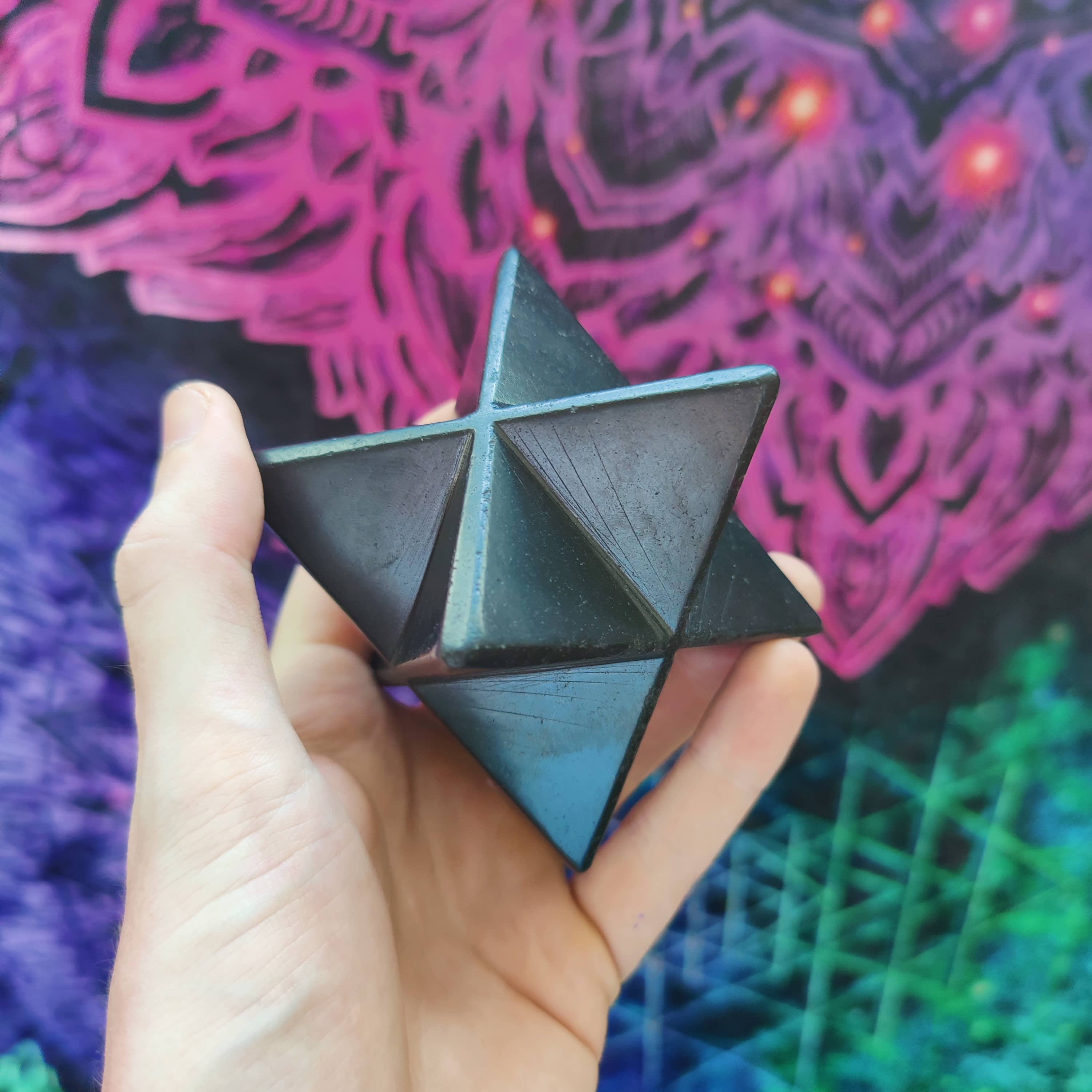 #185 Shungite Merkaba - PrimalAlchemy