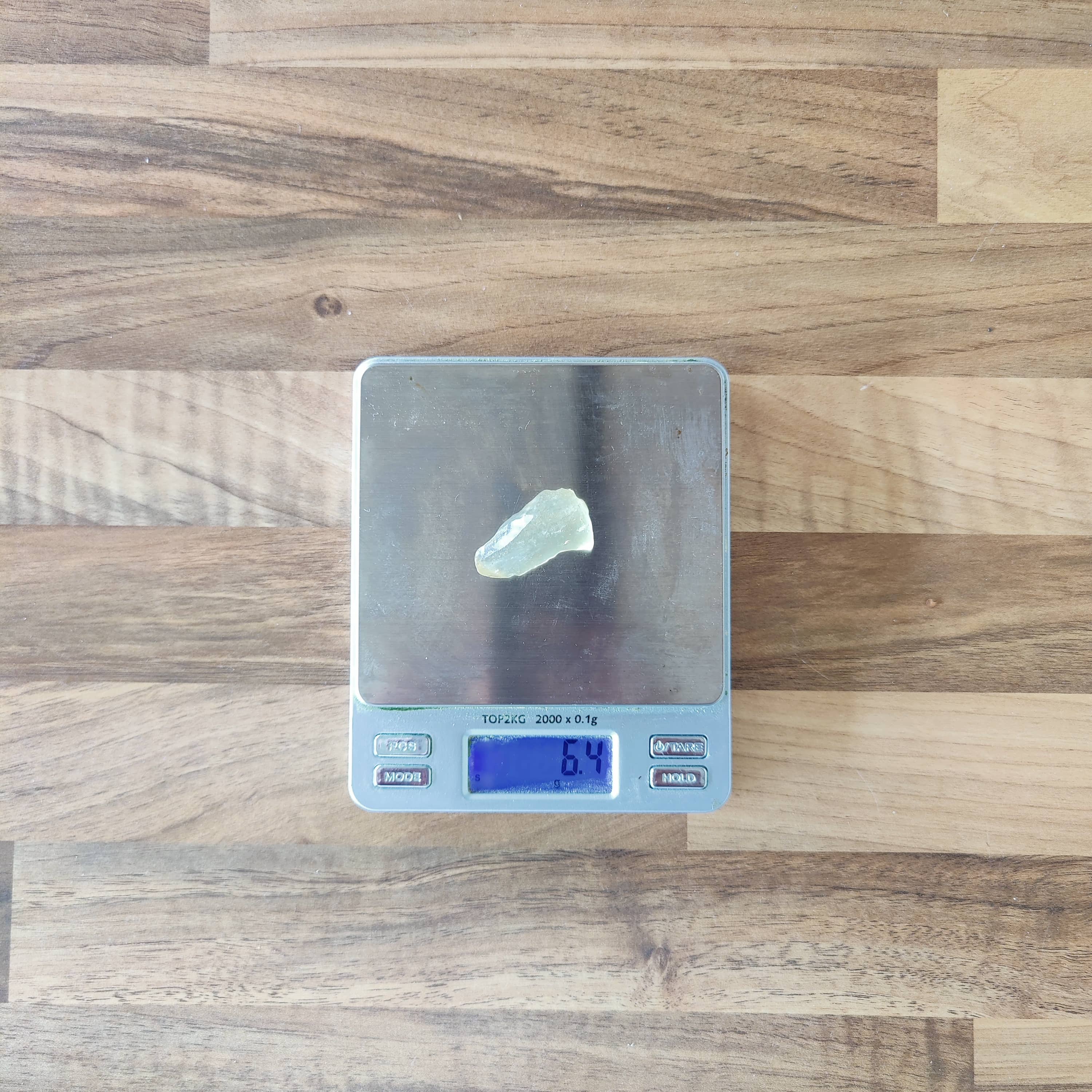 #186 Libyan Desert Glass ∞ 6.4g - PrimalAlchemy