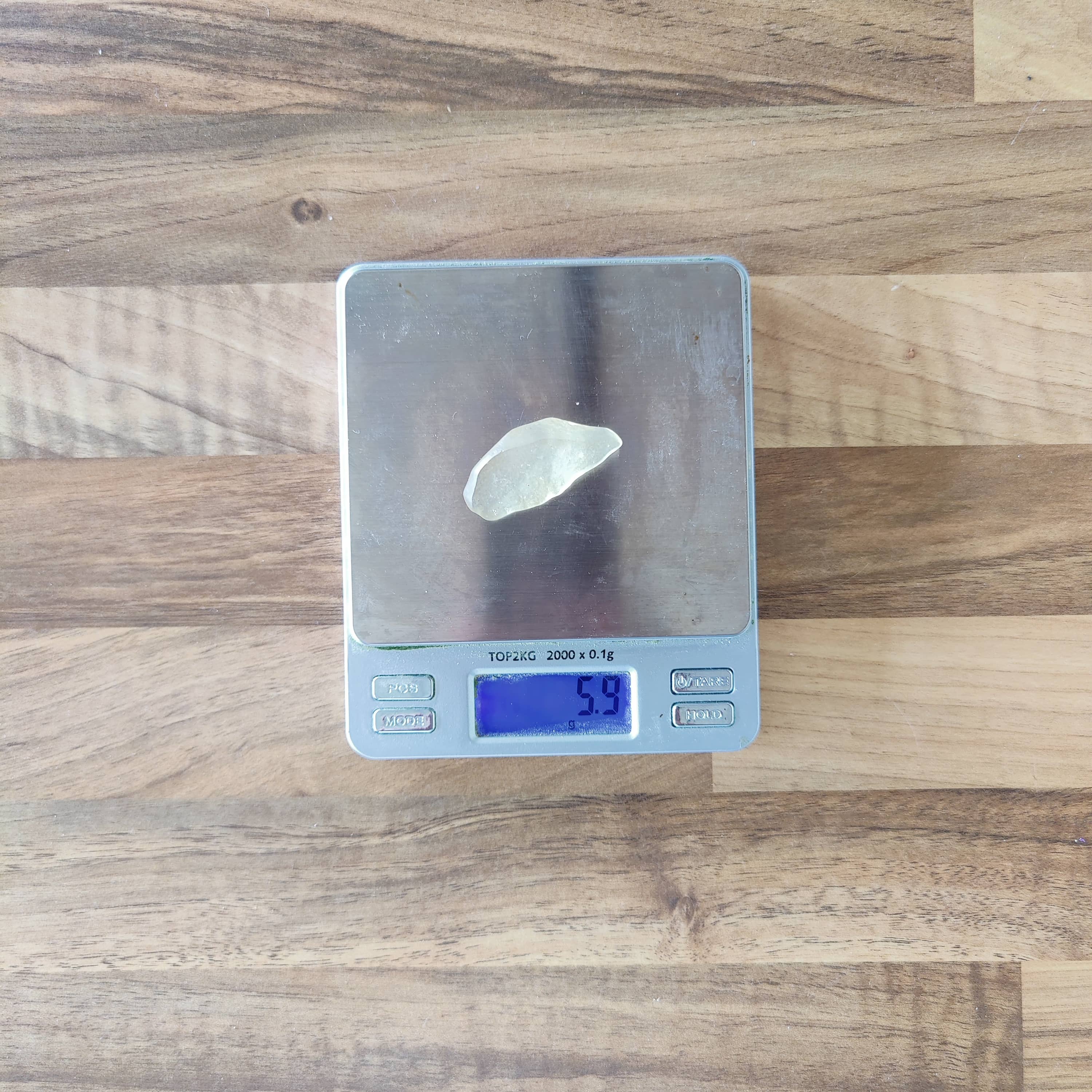 #189 Libyan Desert Glass ∞ 5.9g - PrimalAlchemy