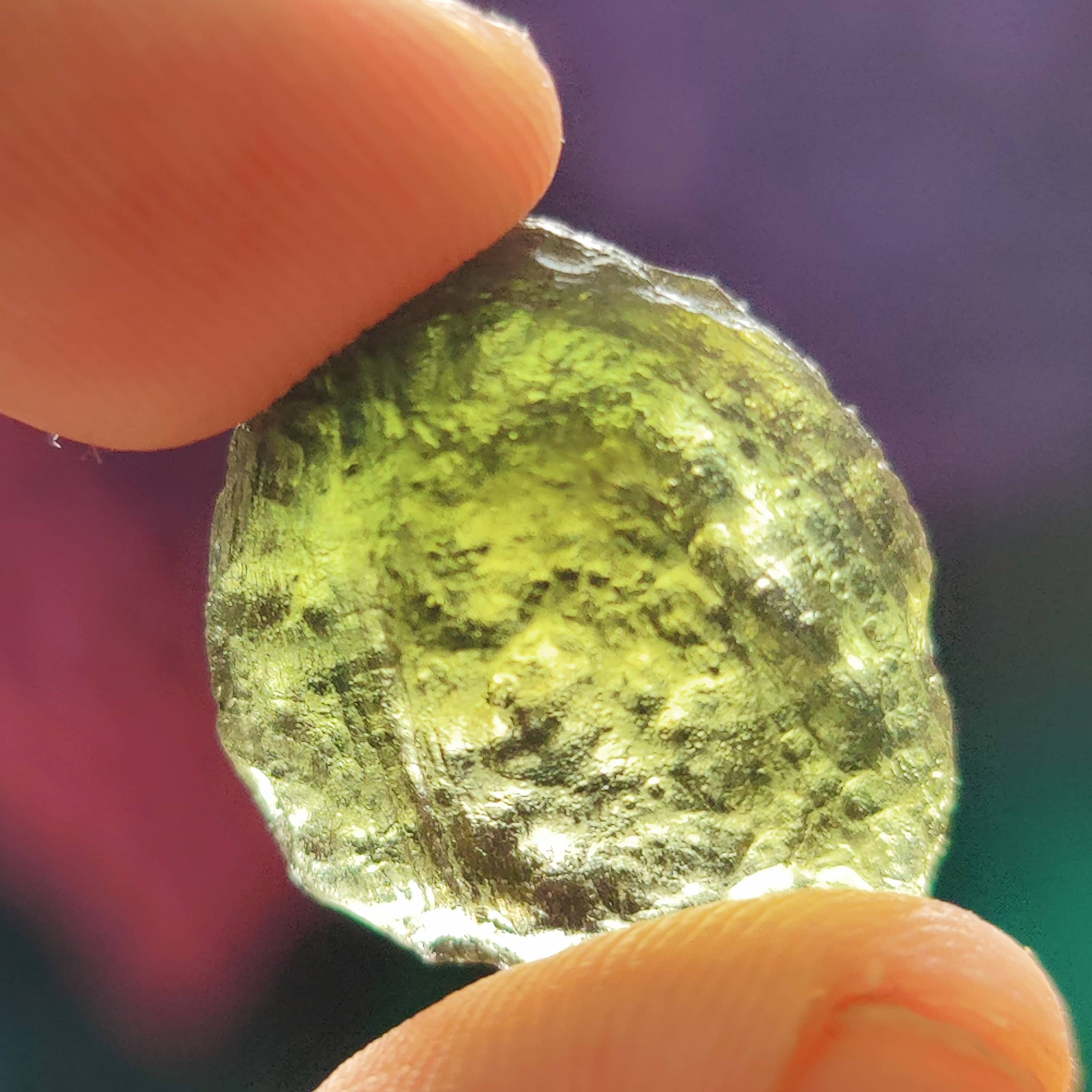 #219 Moldavite ∞ 2.7g - PrimalAlchemy
