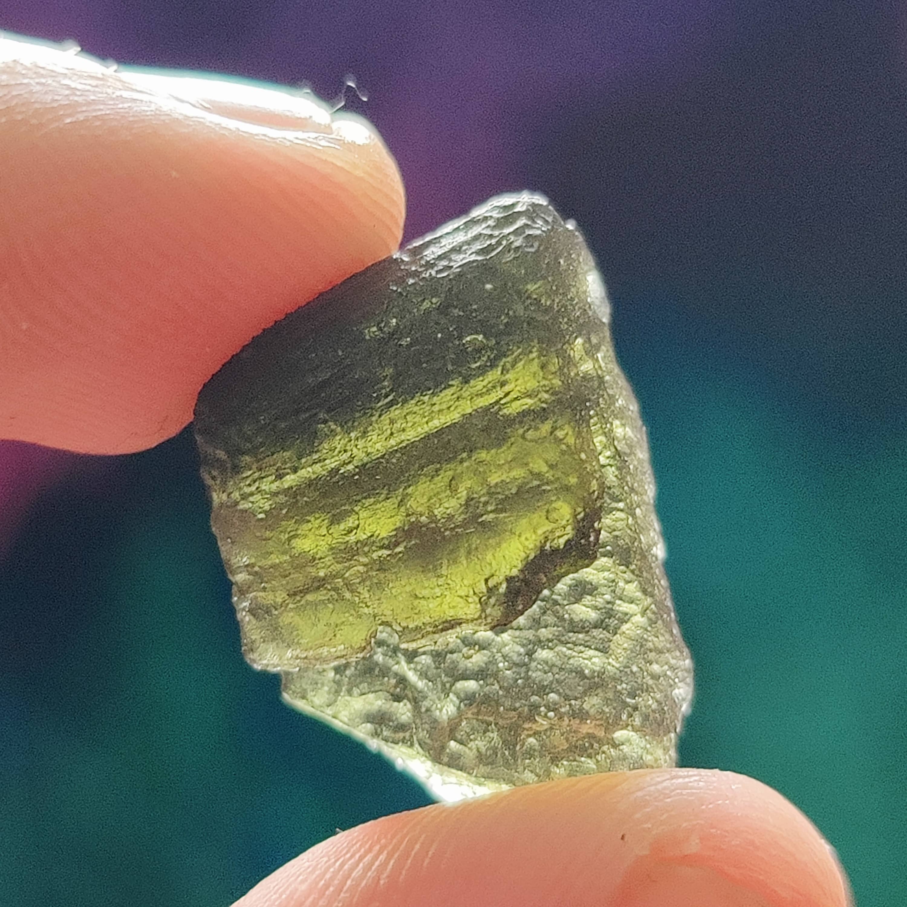 #220 Moldavite ∞ 2.7g - PrimalAlchemy