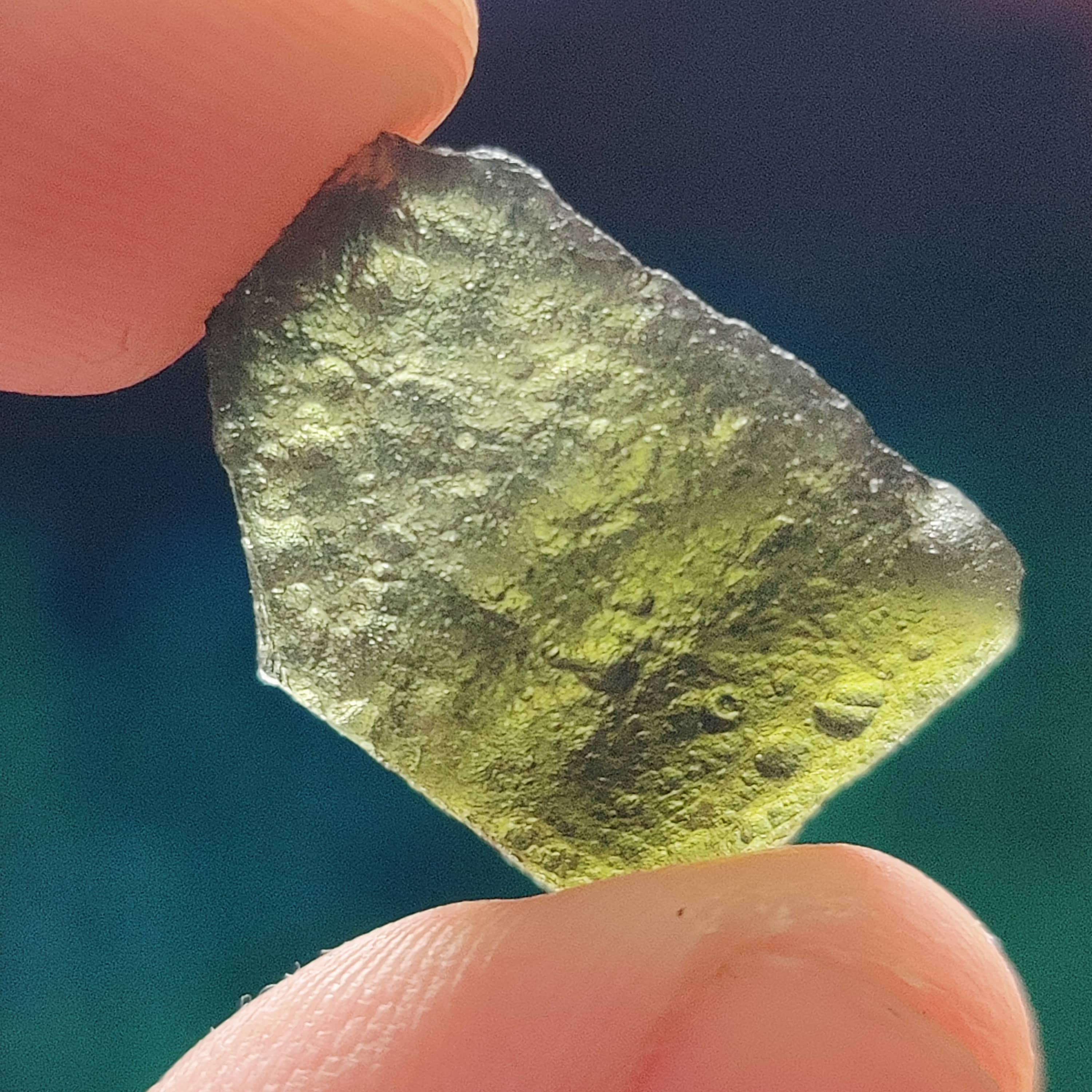 #220 Moldavite ∞ 2.7g - PrimalAlchemy