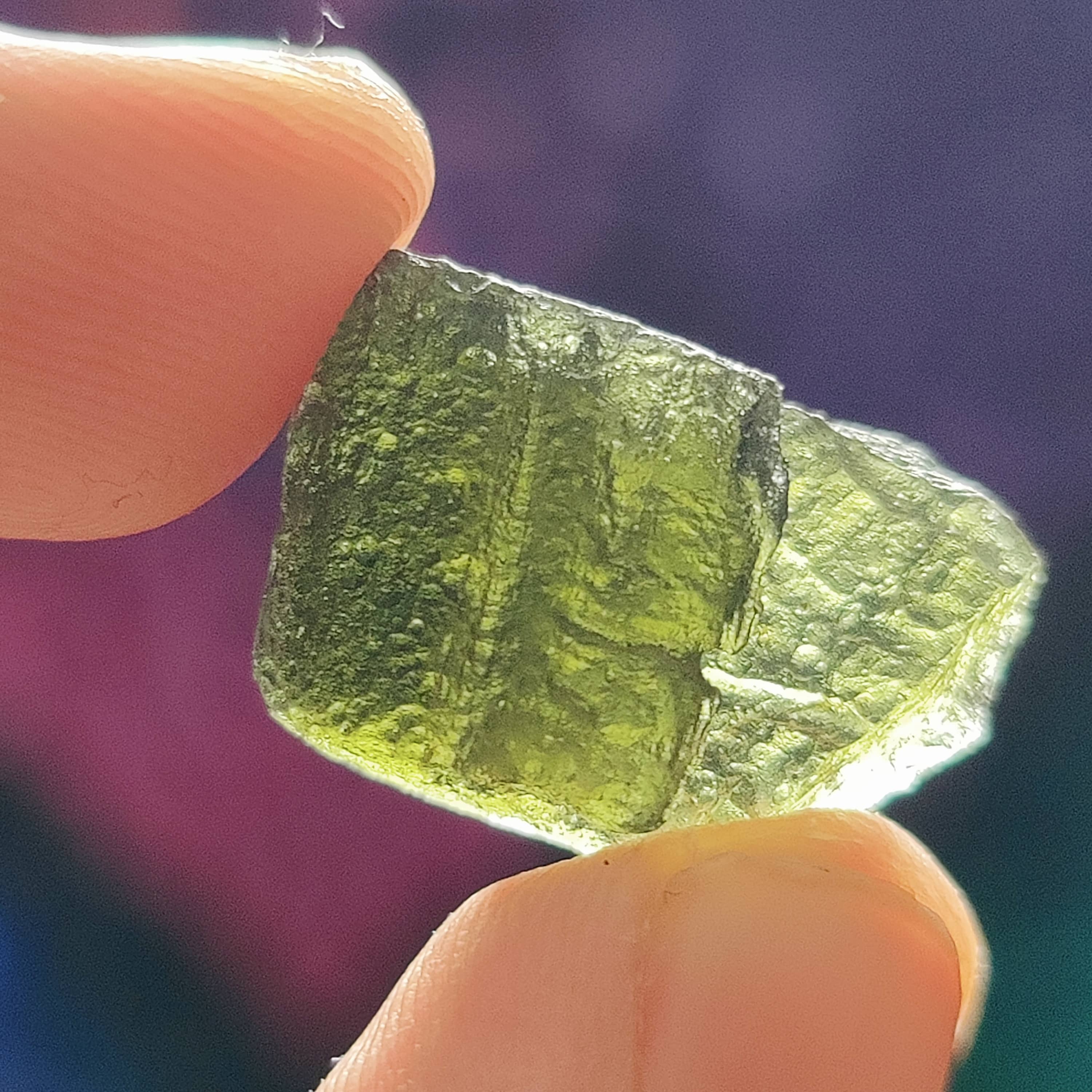 #220 Moldavite ∞ 2.7g - PrimalAlchemy