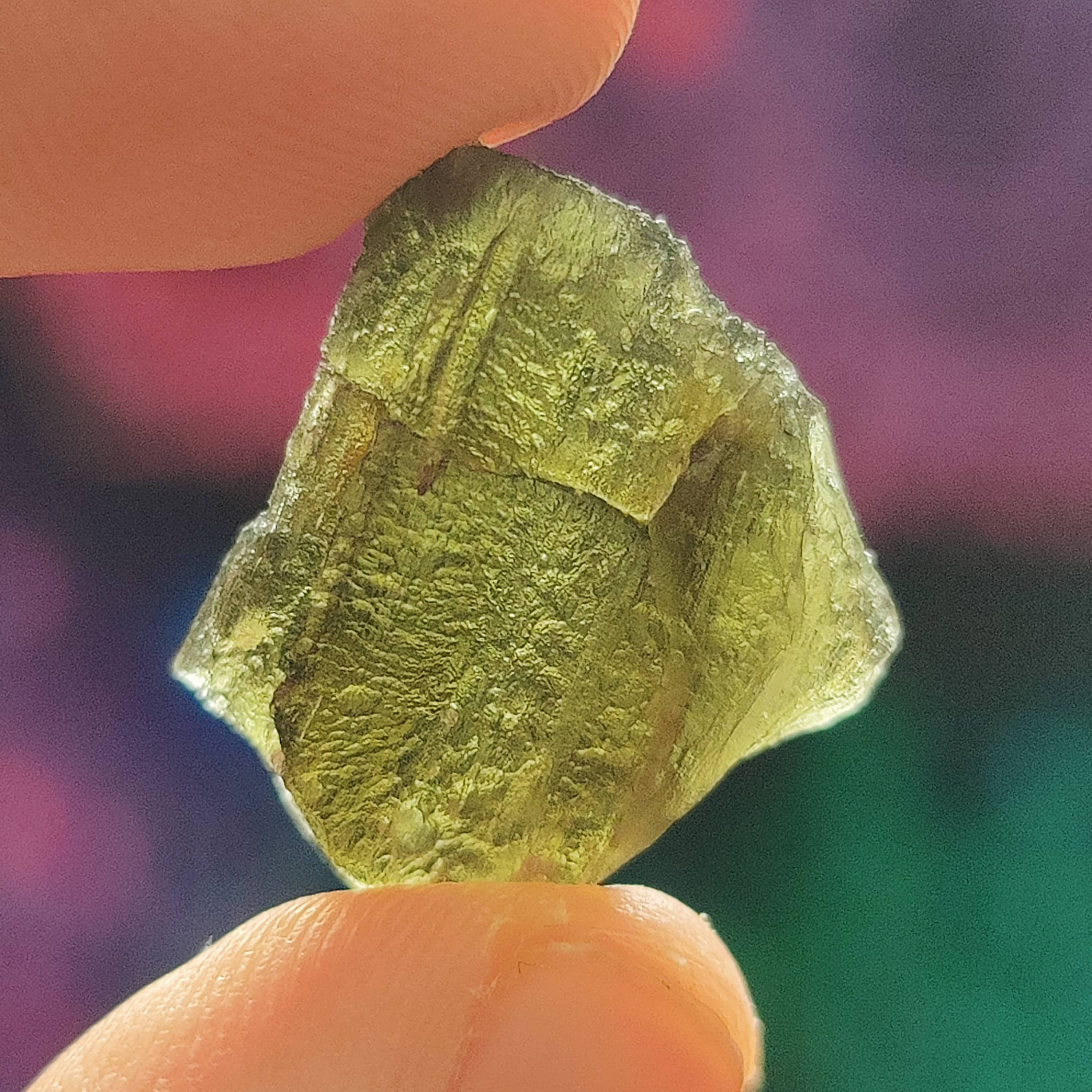 #221 Moldavite ∞ 2.7g - PrimalAlchemy