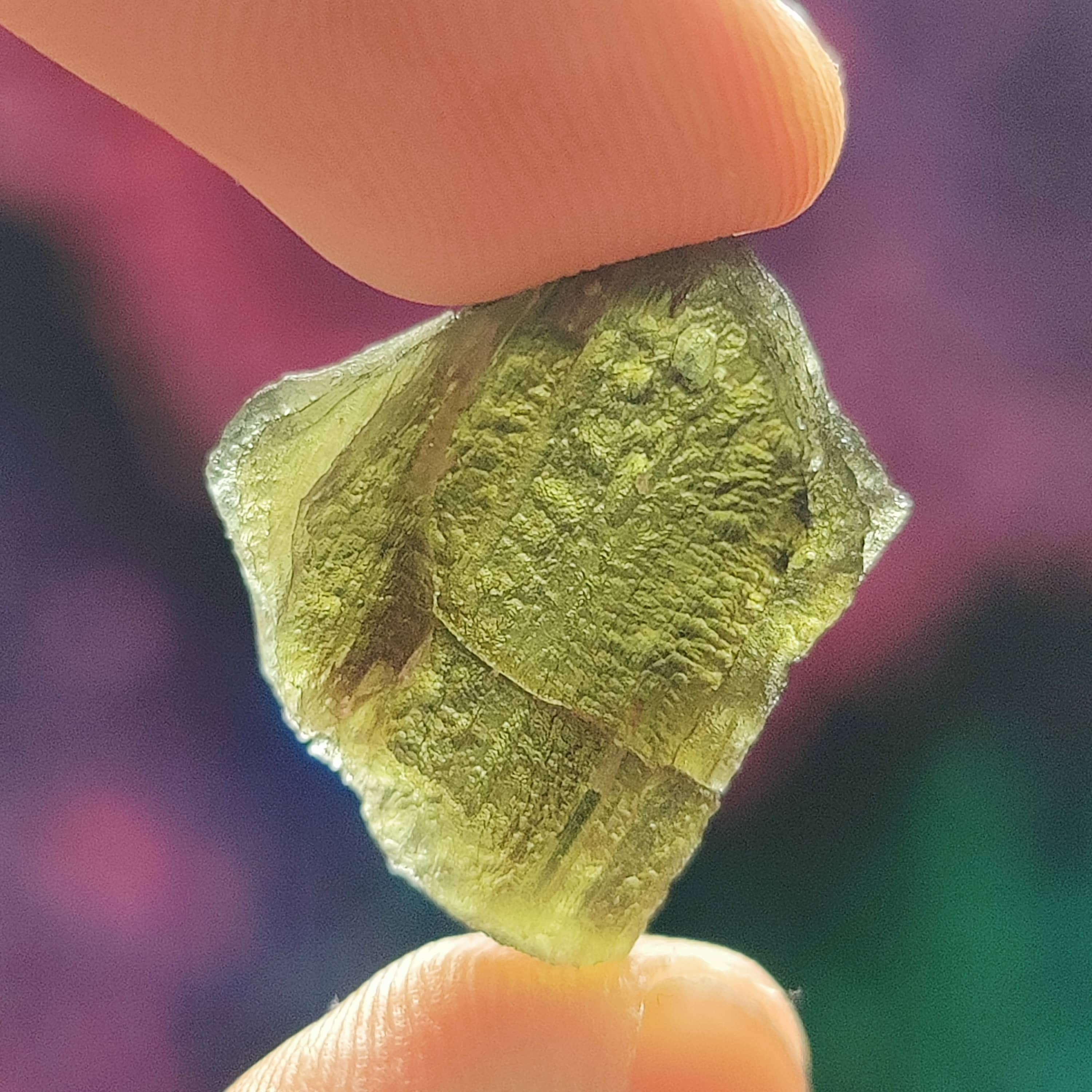 #221 Moldavite ∞ 2.7g - PrimalAlchemy
