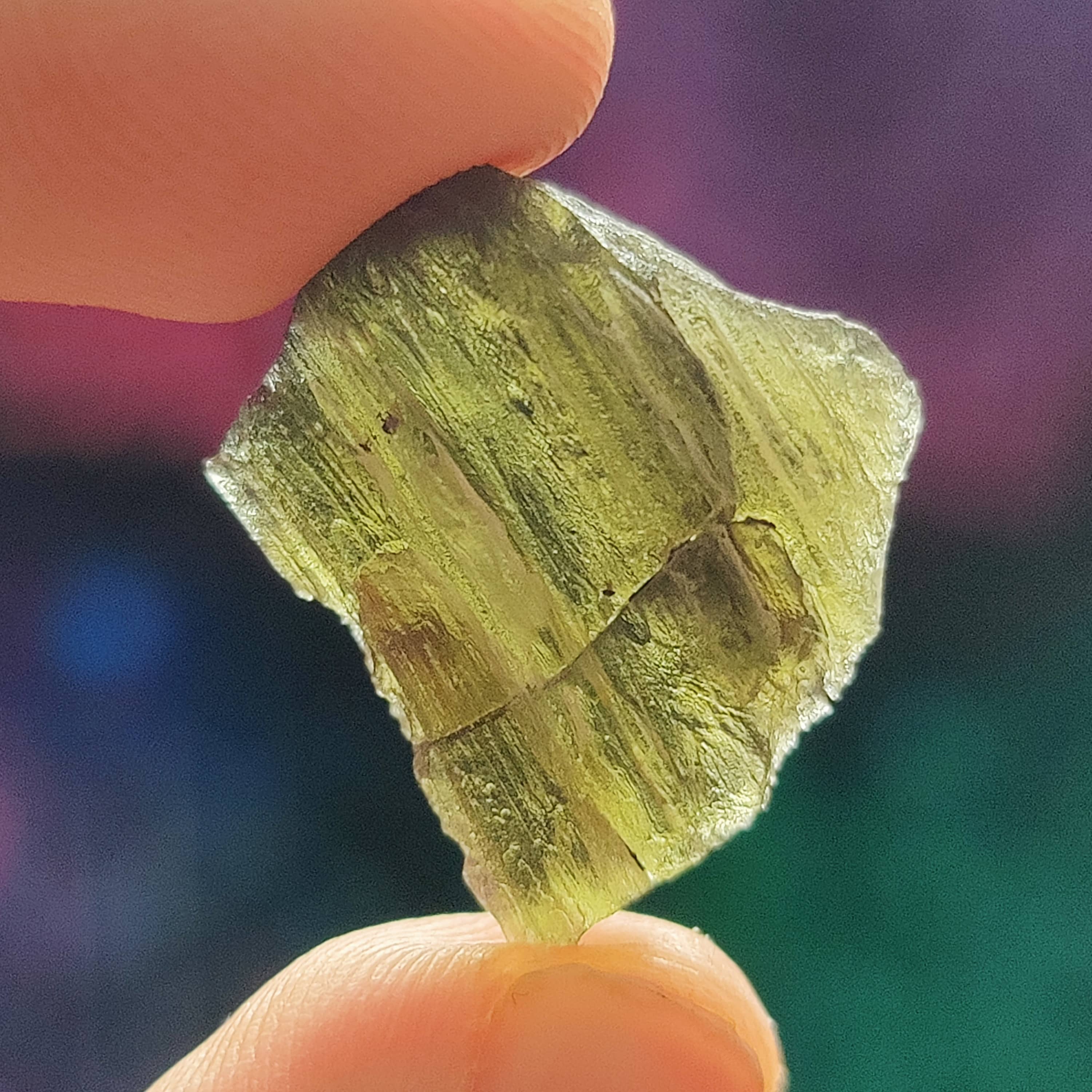 #221 Moldavite ∞ 2.7g - PrimalAlchemy