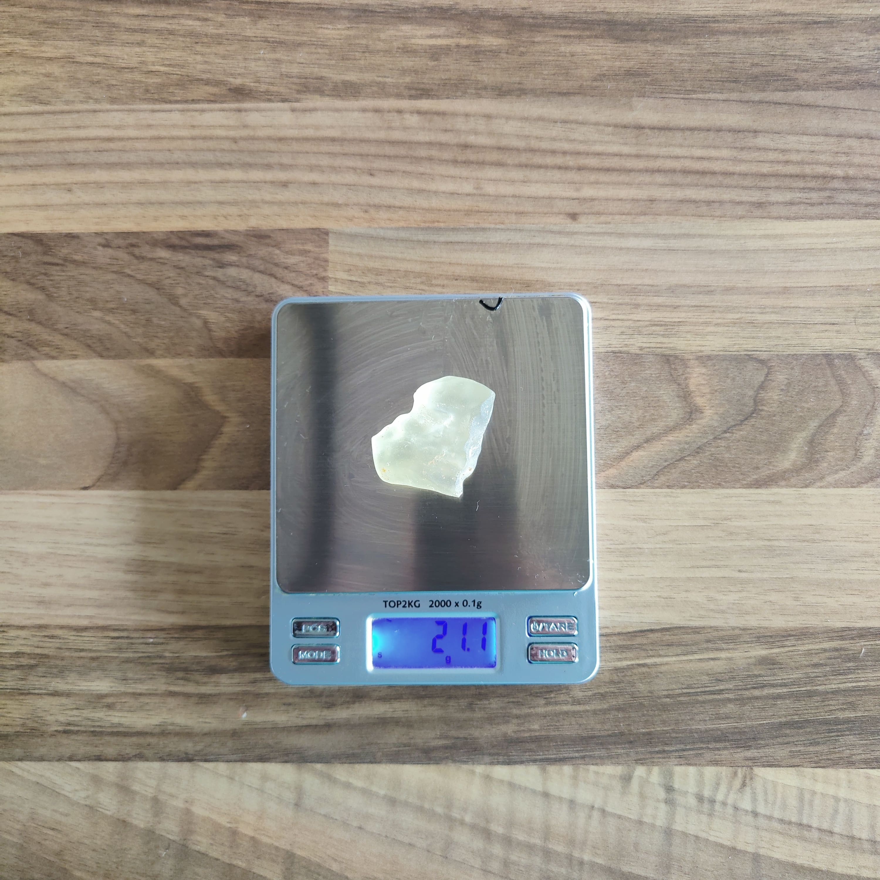 #230 Libyan Desert Glass ∞ 21.1g - PrimalAlchemy