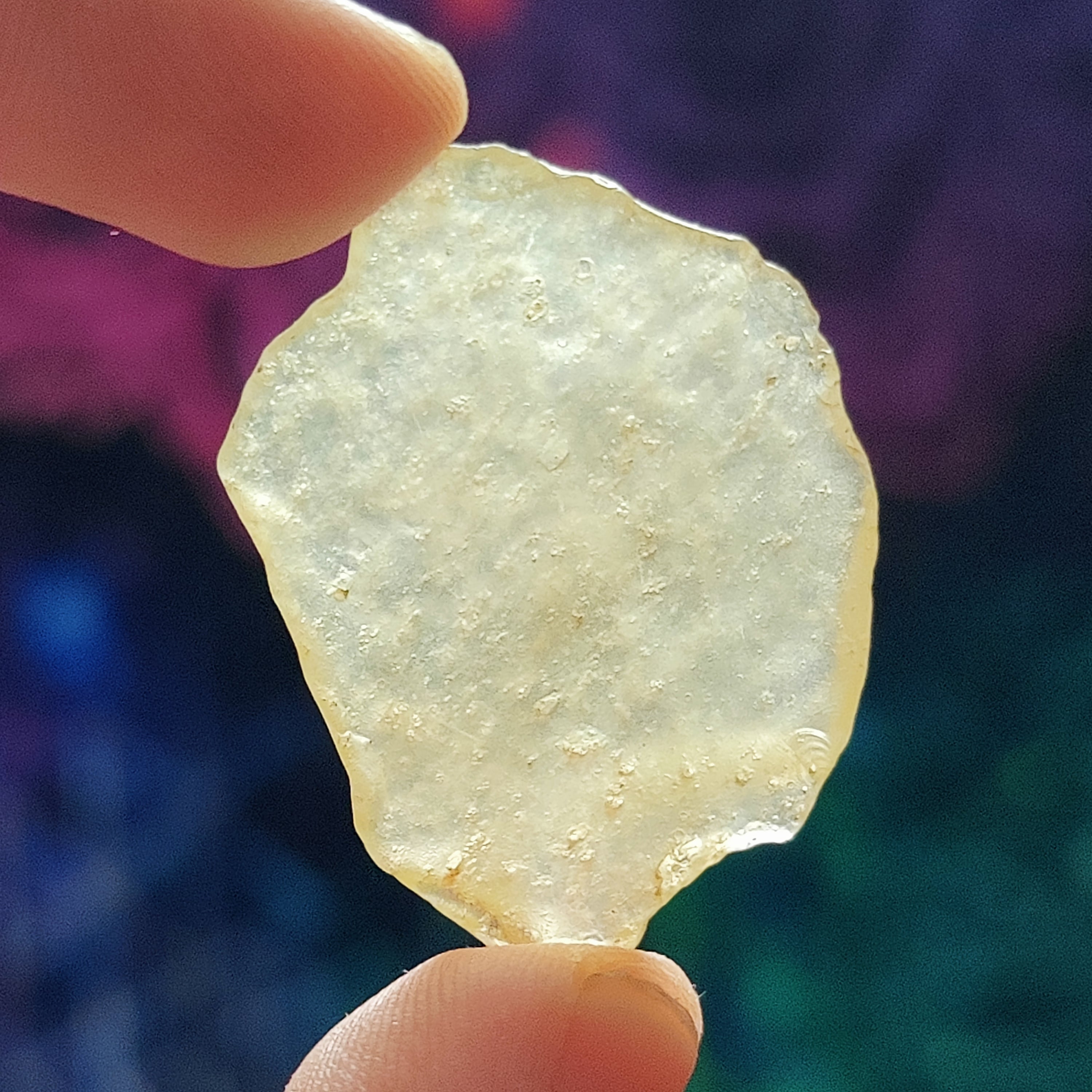 #232 Libyan Desert Glass ∞ 7.6g - PrimalAlchemy