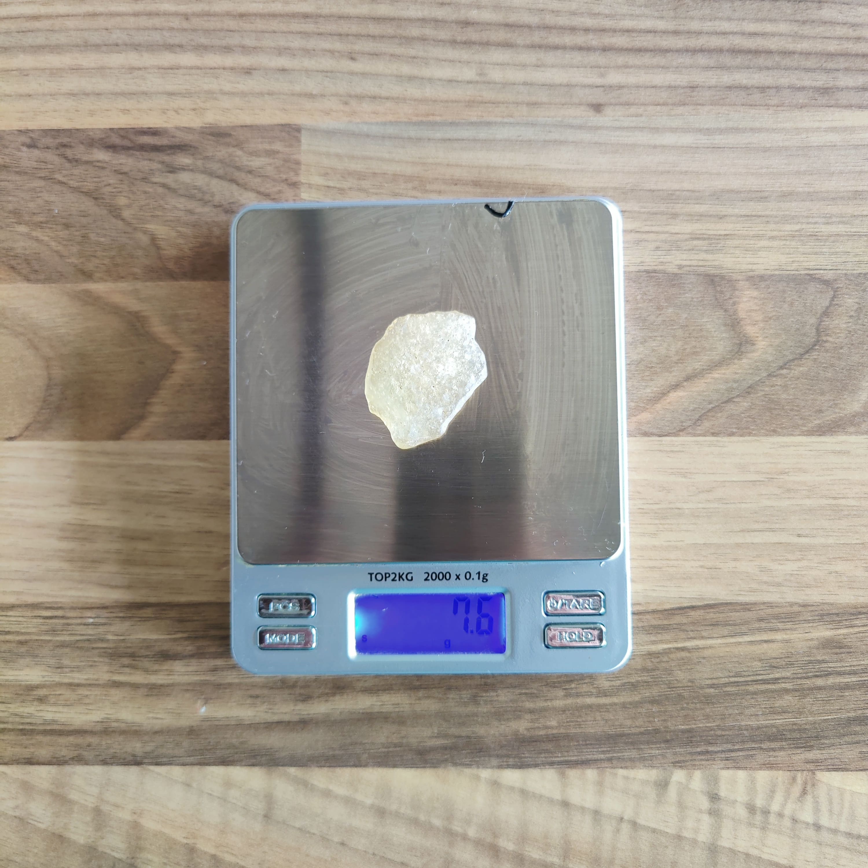 #232 Libyan Desert Glass ∞ 7.6g - PrimalAlchemy
