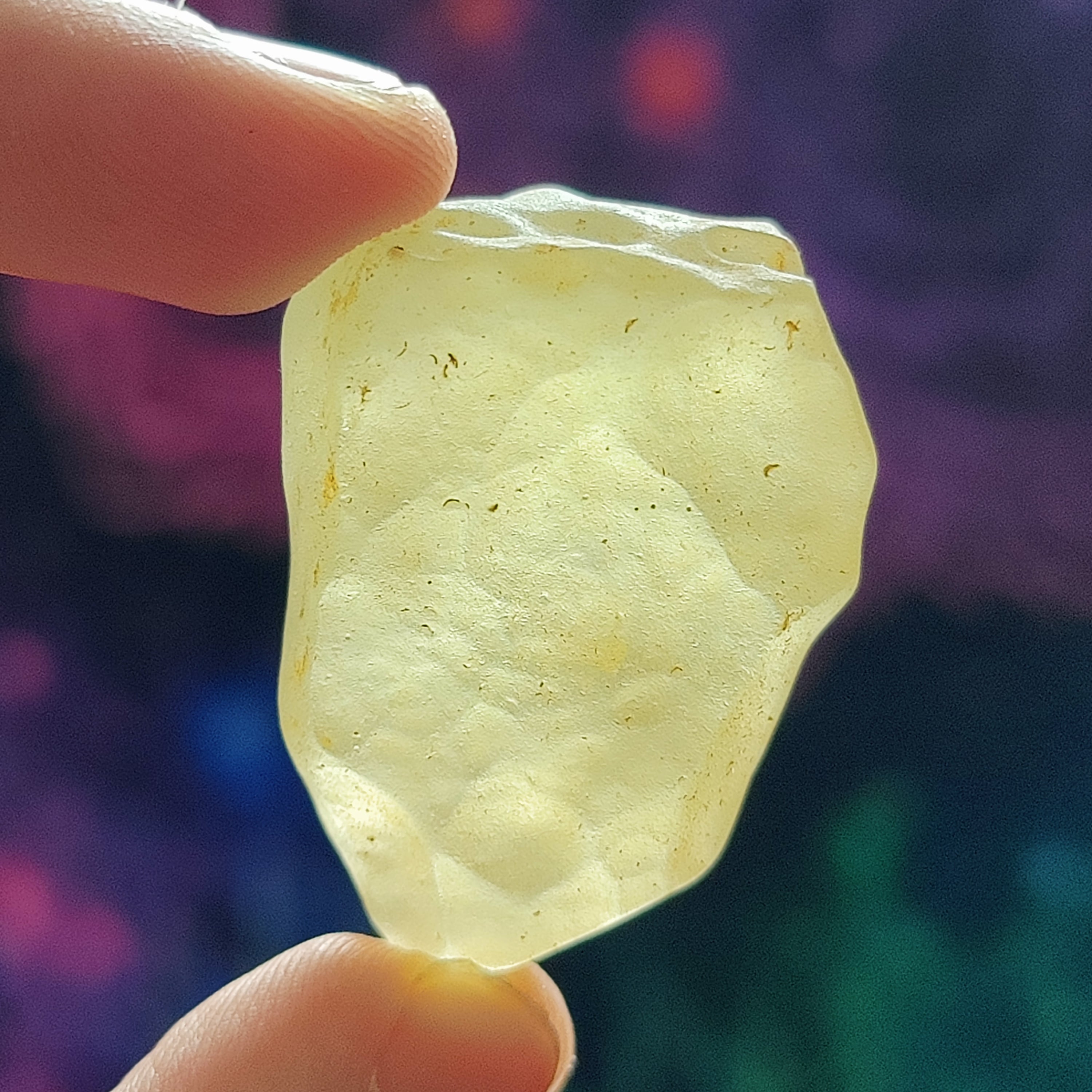 #233 Libyan Desert Glass ∞ 22.0g - PrimalAlchemy