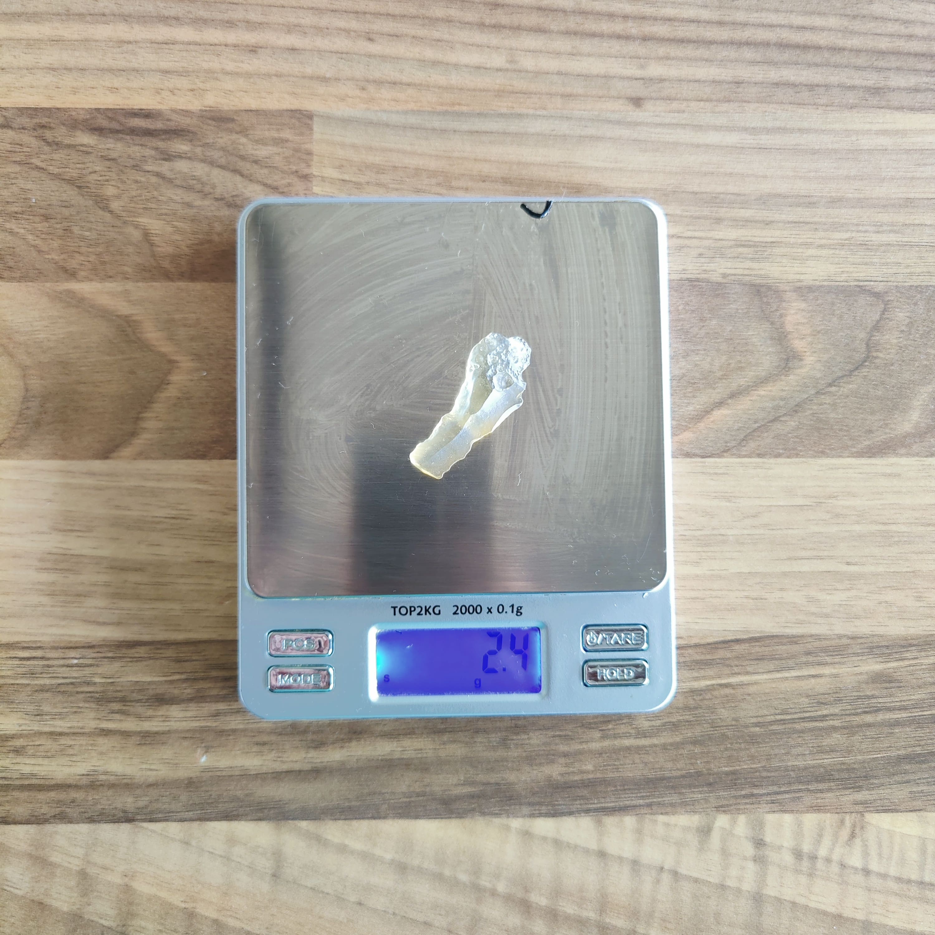 #236 Libyan Desert Glass ∞ 2.4g - PrimalAlchemy