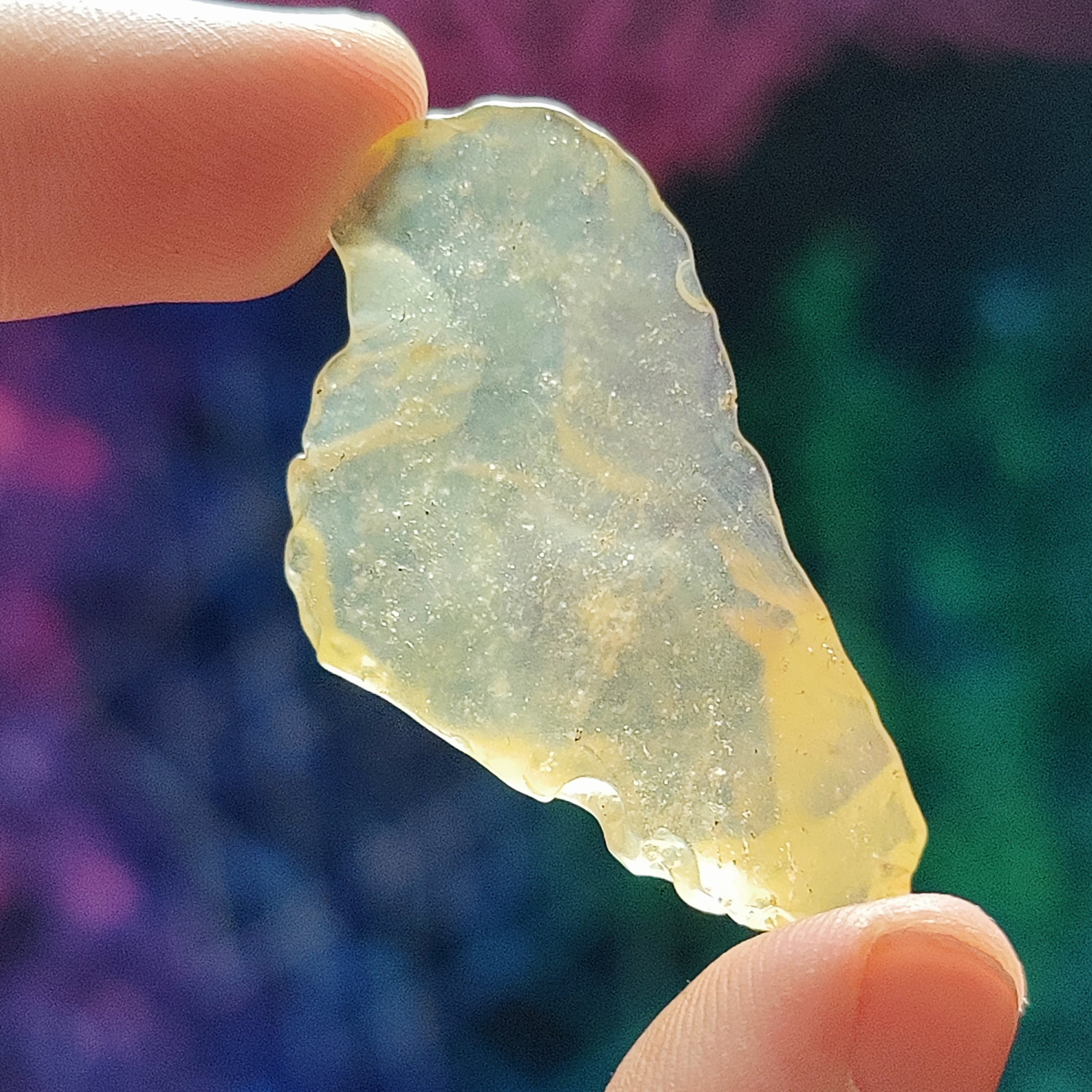#237 Libyan Desert Glass ∞ 6.5g - PrimalAlchemy