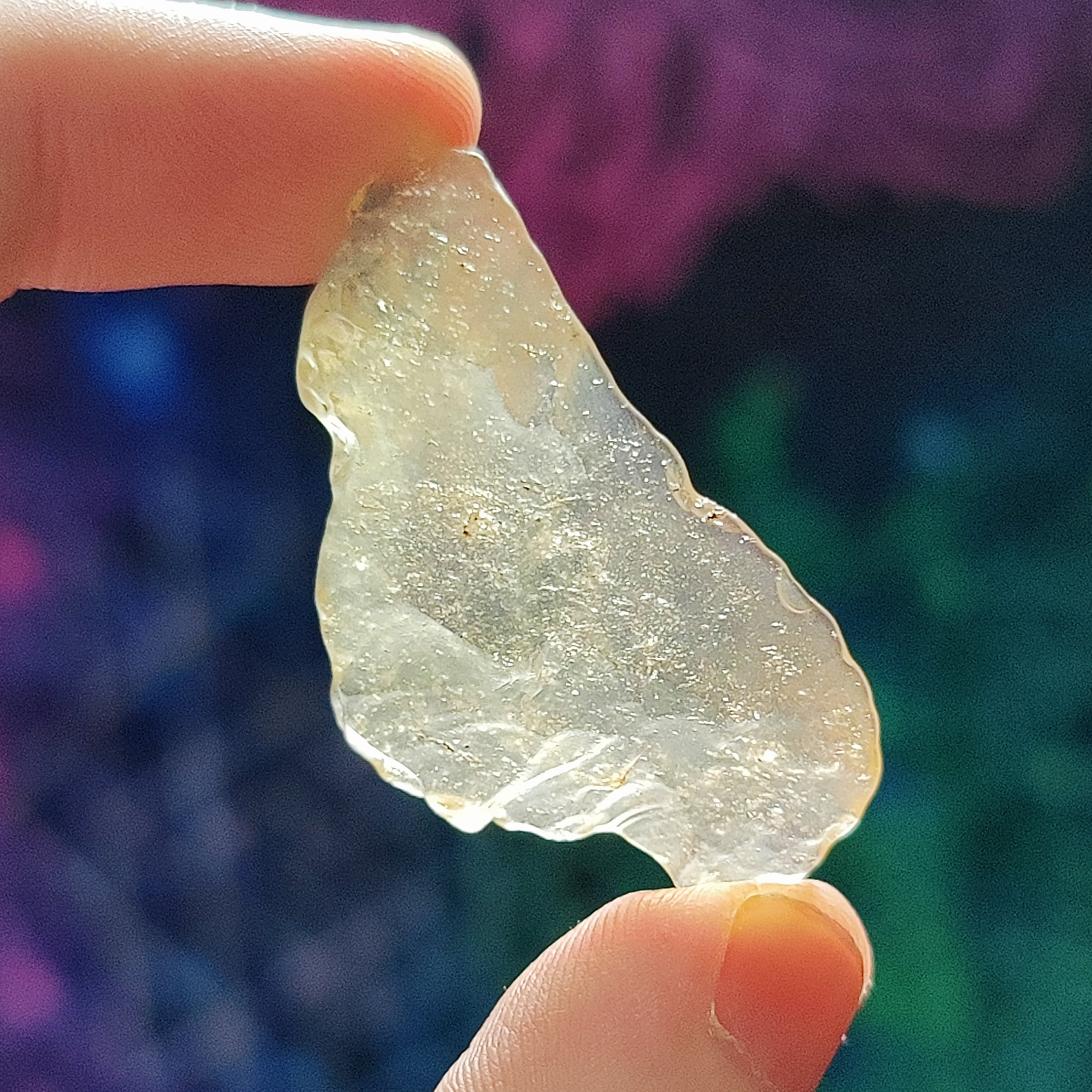 #237 Libyan Desert Glass ∞ 6.5g - PrimalAlchemy