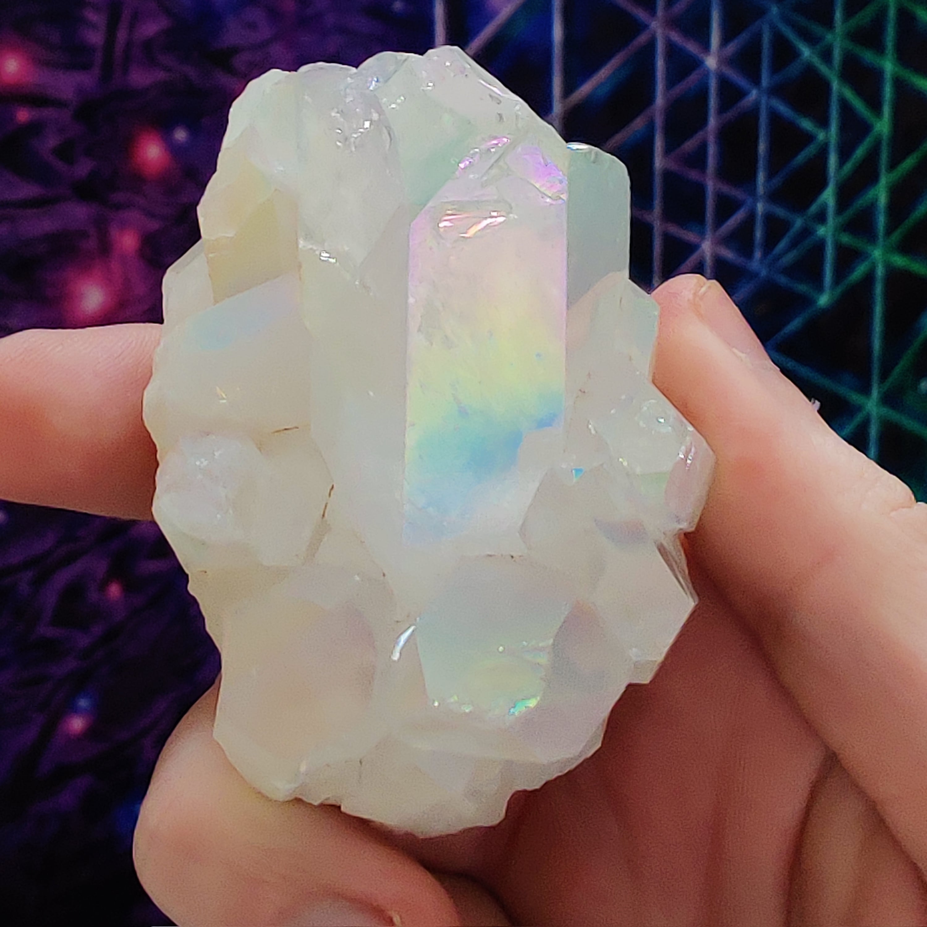 #56 Angel Aura Quartz - PrimalAlchemy