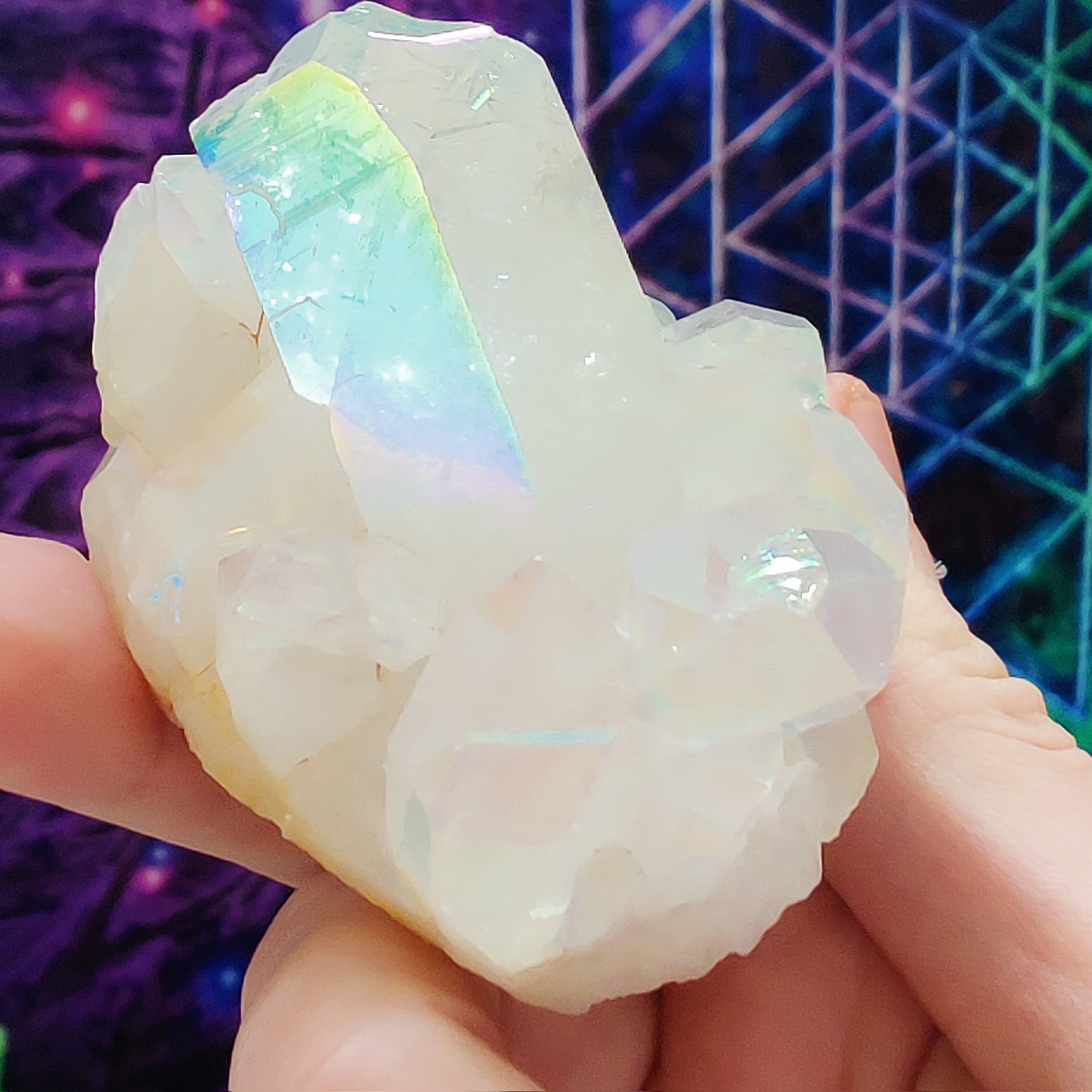 #56 Angel Aura Quartz - PrimalAlchemy