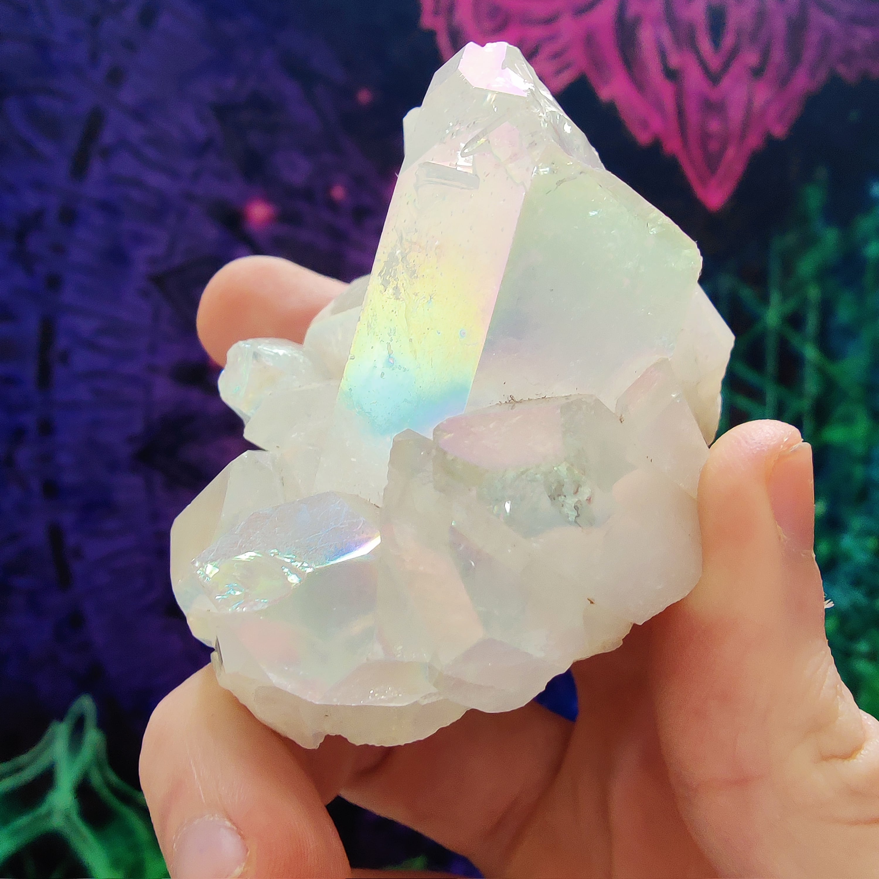 #56 Angel Aura Quartz - PrimalAlchemy