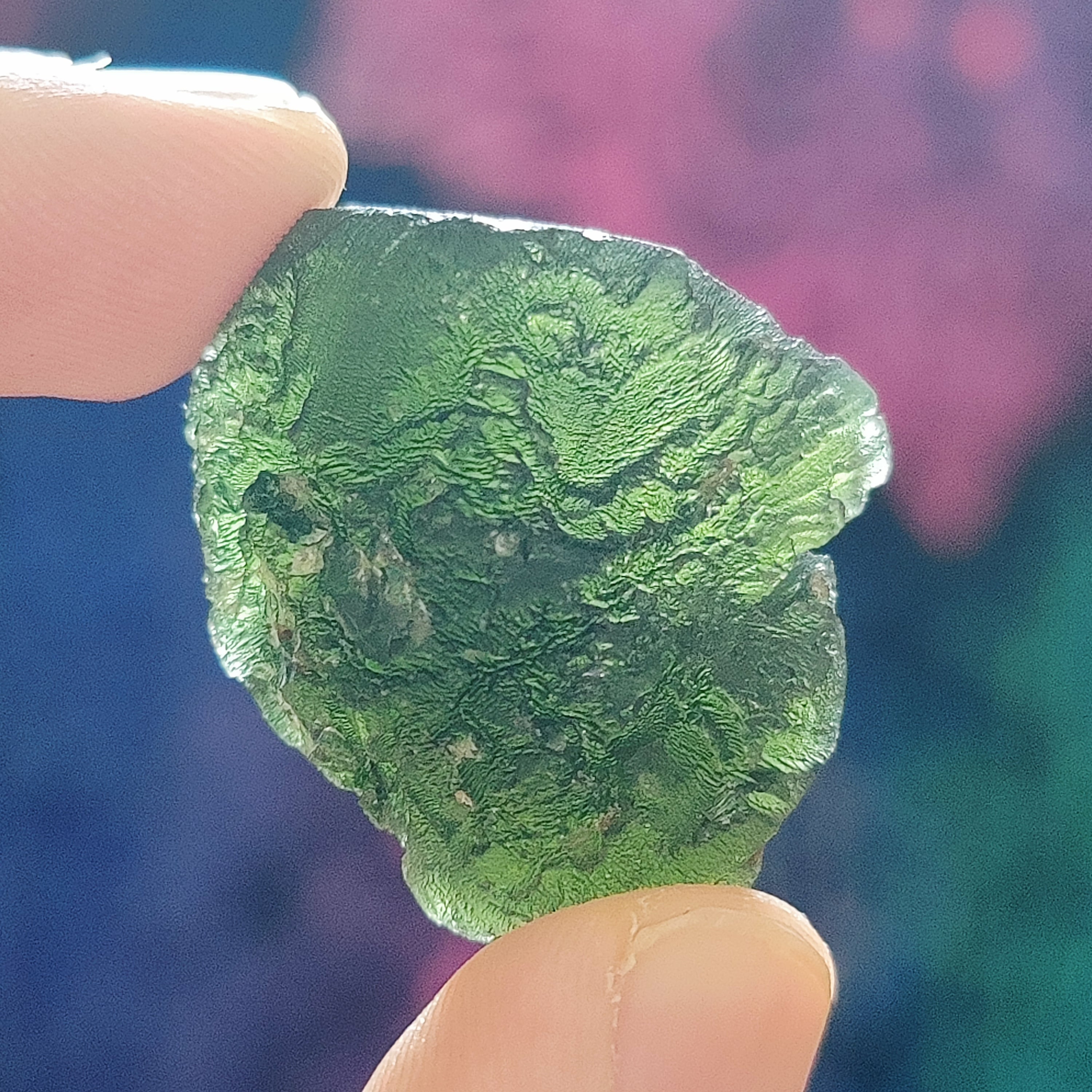 #43 Moldavite (Museum Grade) ∞ 11.9g - PrimalAlchemy