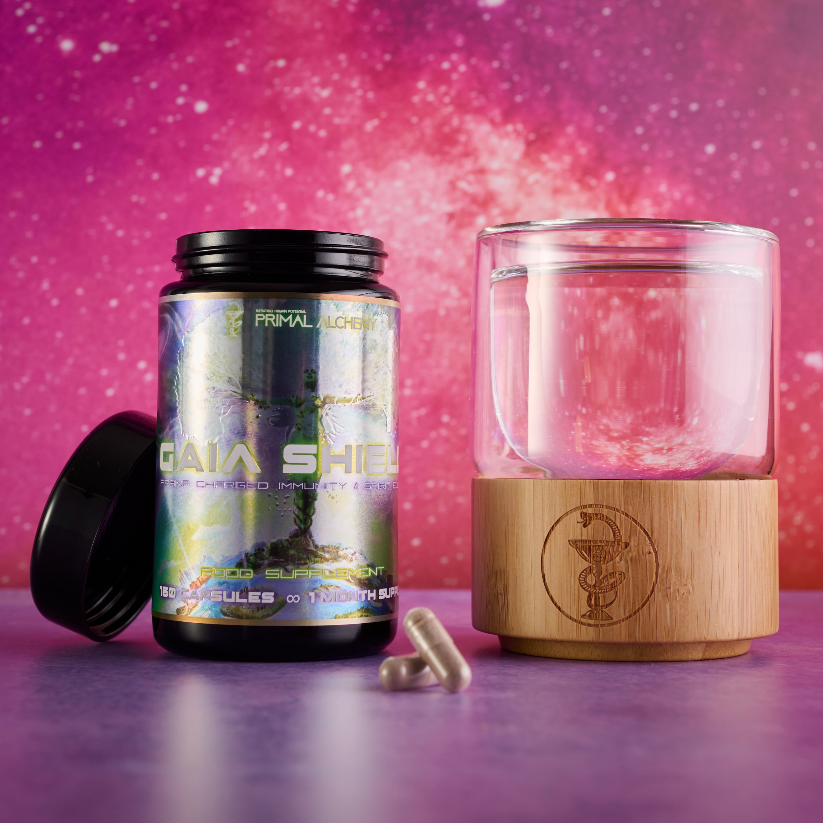 Gaia Shield ∞ Prana Charged® Immunity & Spirit Elixir - PrimalAlchemy