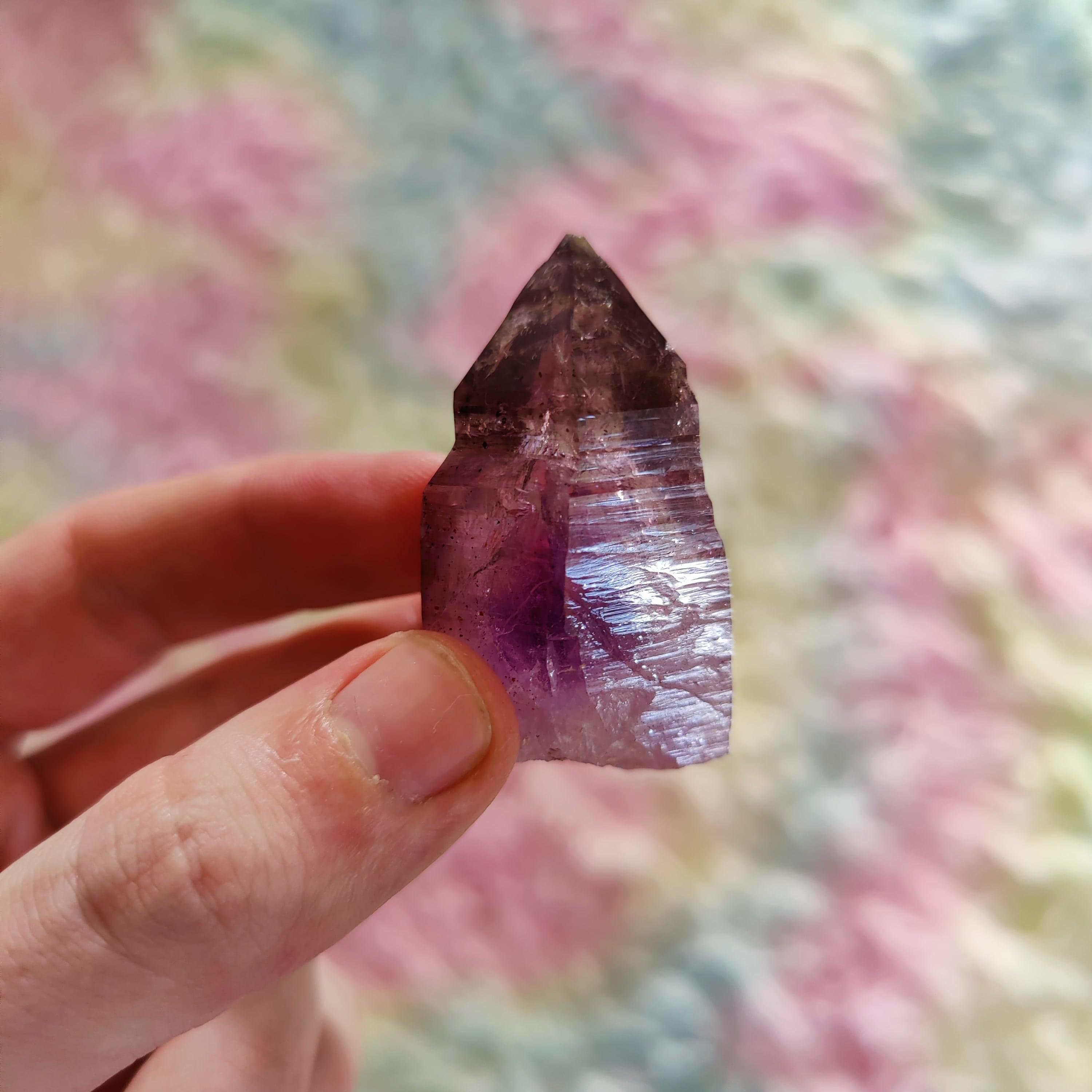 #137 Lemurian Brandberg Amethyst - PrimalAlchemy