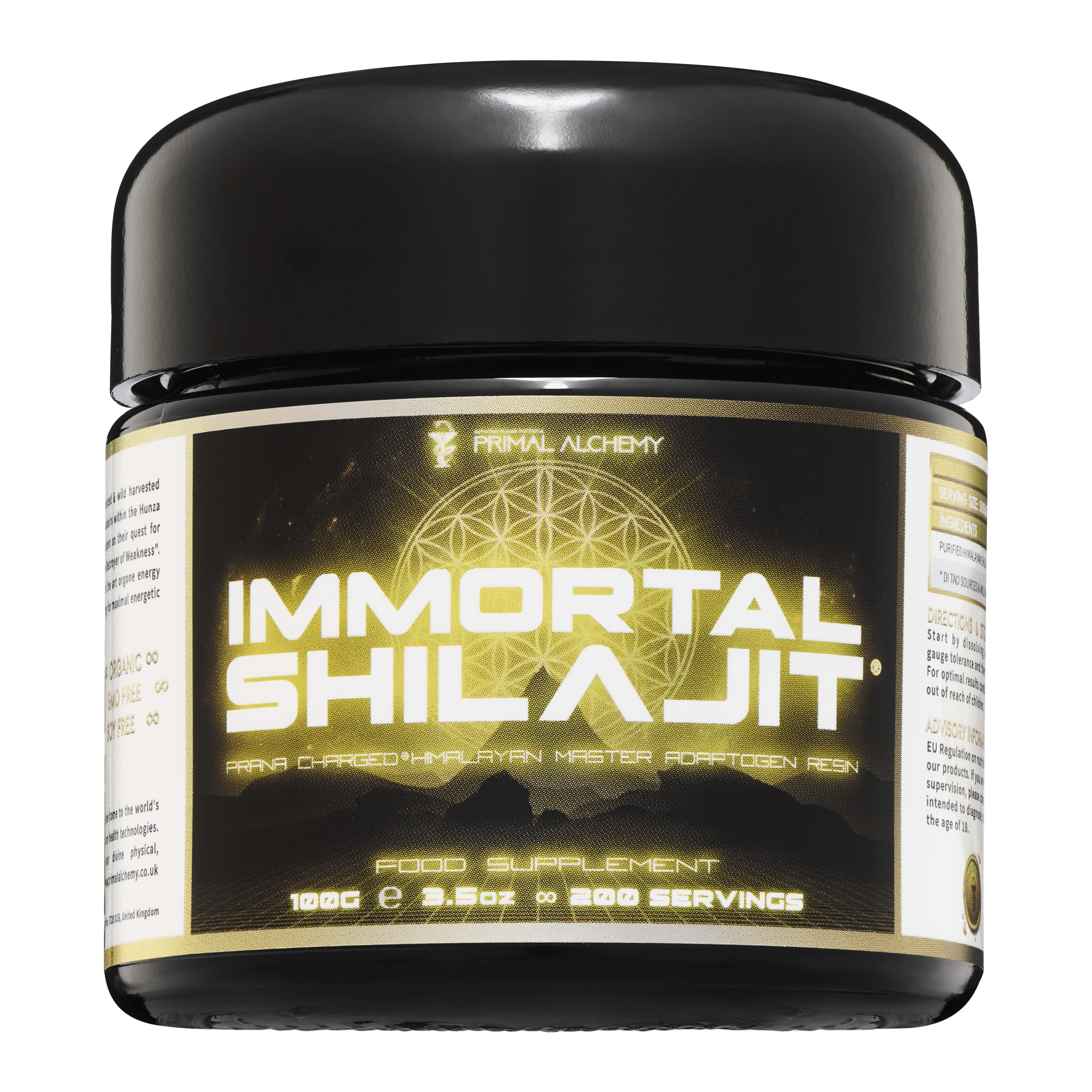 Immortal Shilajit® ∞ Prana Charged® Longevity & Spirit Elixir - PrimalAlchemy