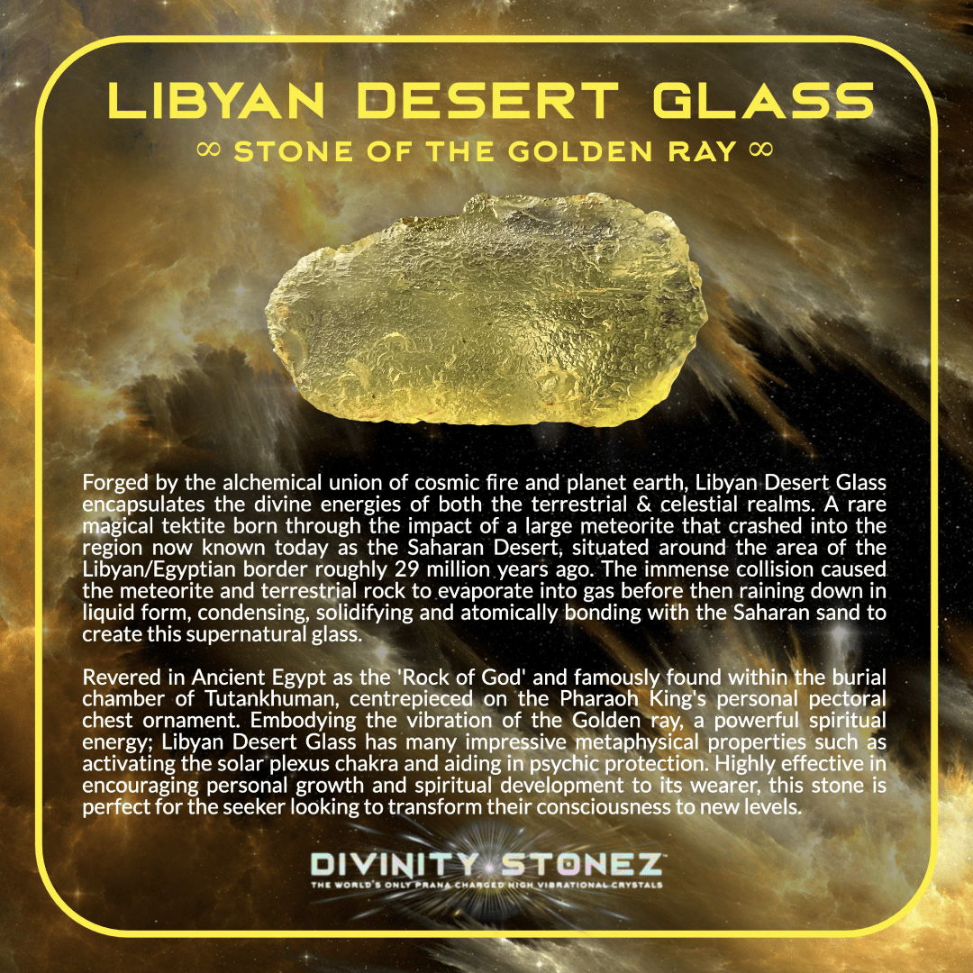 #115 Libyan Desert Glass ∞ 4.5g - PrimalAlchemy