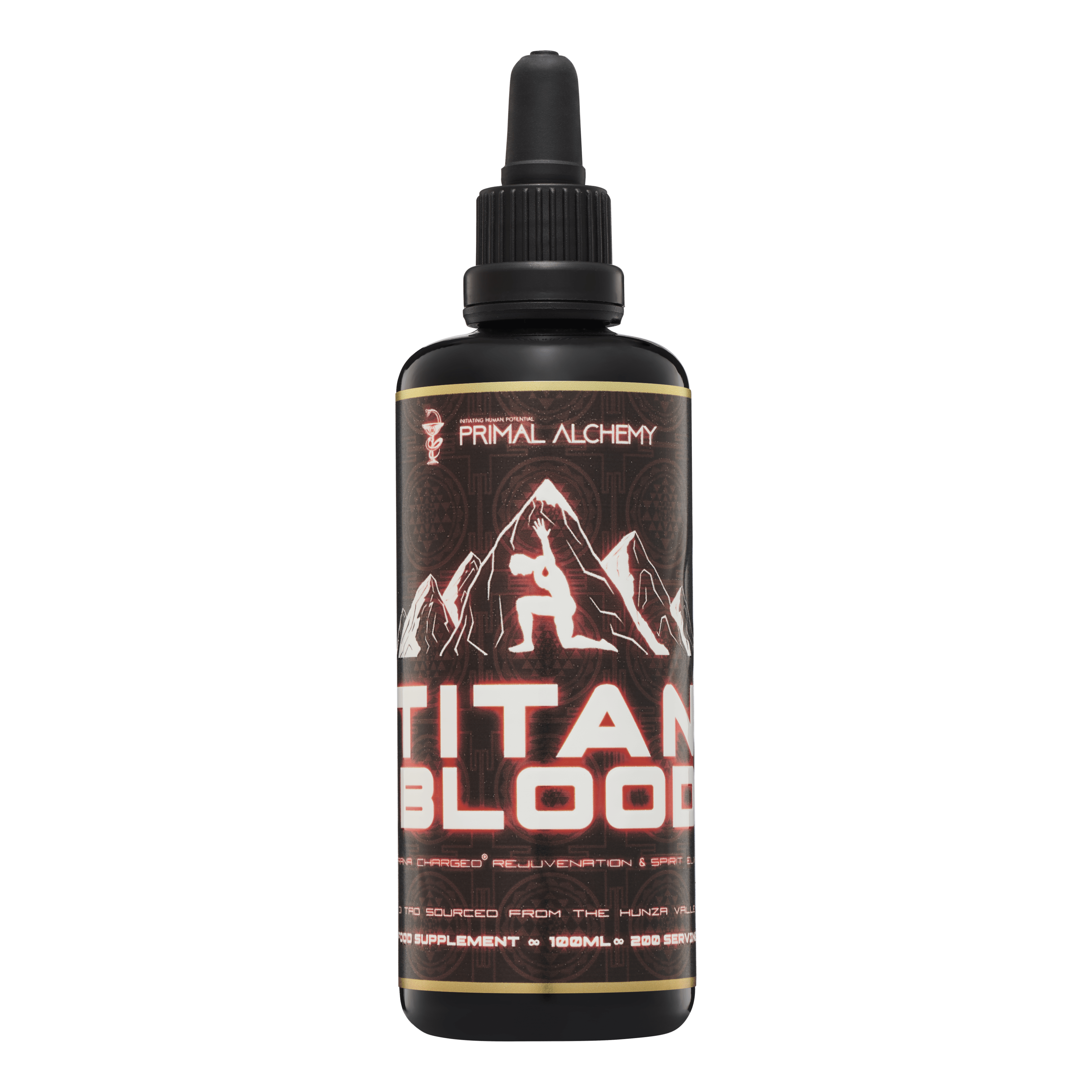 Titan Blood ∞ Prana Charged® Himalayan Shilajit Elixir