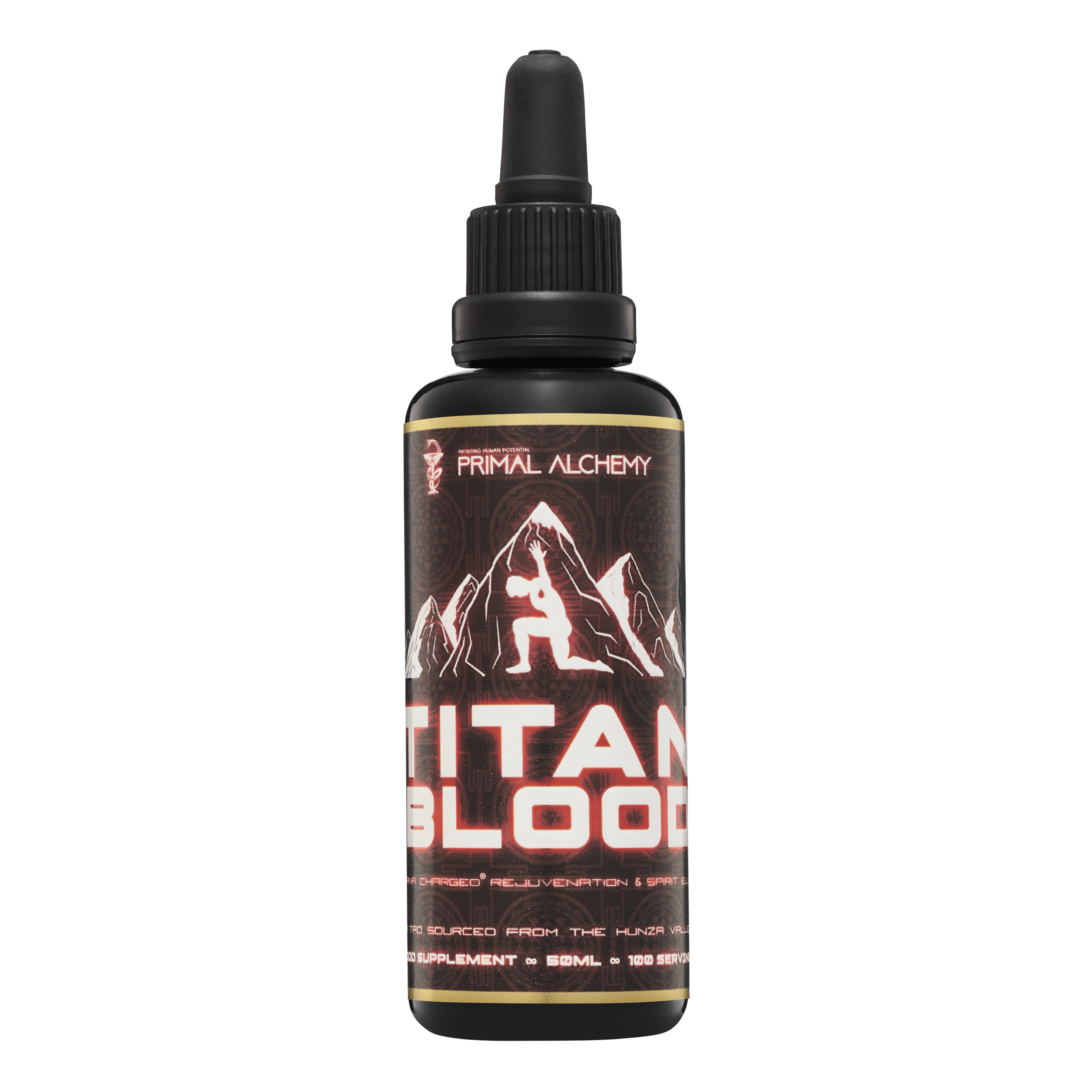 Titan Blood ∞ Prana Charged® Rejuvenation & Spirit Elixir - PrimalAlchemy