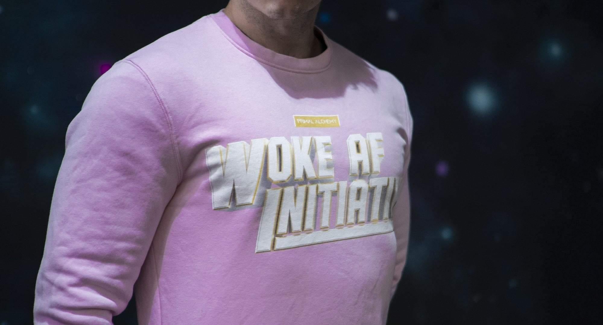 Woke AF Initiative Sweatshirt - PrimalAlchemy