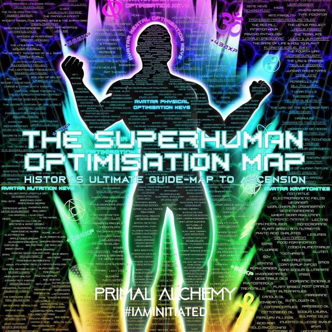 The Superhuman Optimisation Map (FREE PDF DOWNLOAD) - PrimalAlchemy