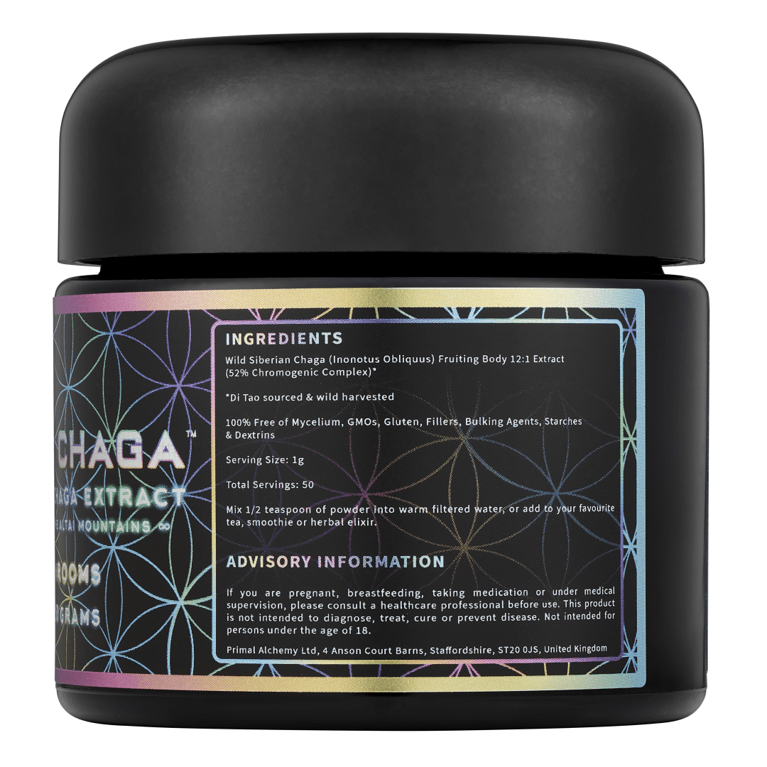Transcended Chaga ∞ The King of all Mushrooms - PrimalAlchemy